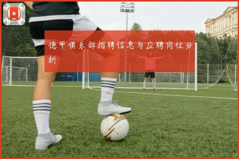 德甲俱乐部招聘信息与应聘岗位分析